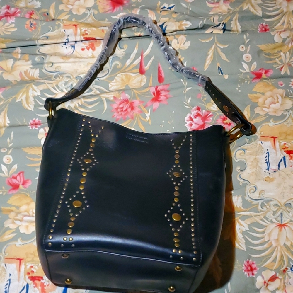 Frye Studded Bucket Bag